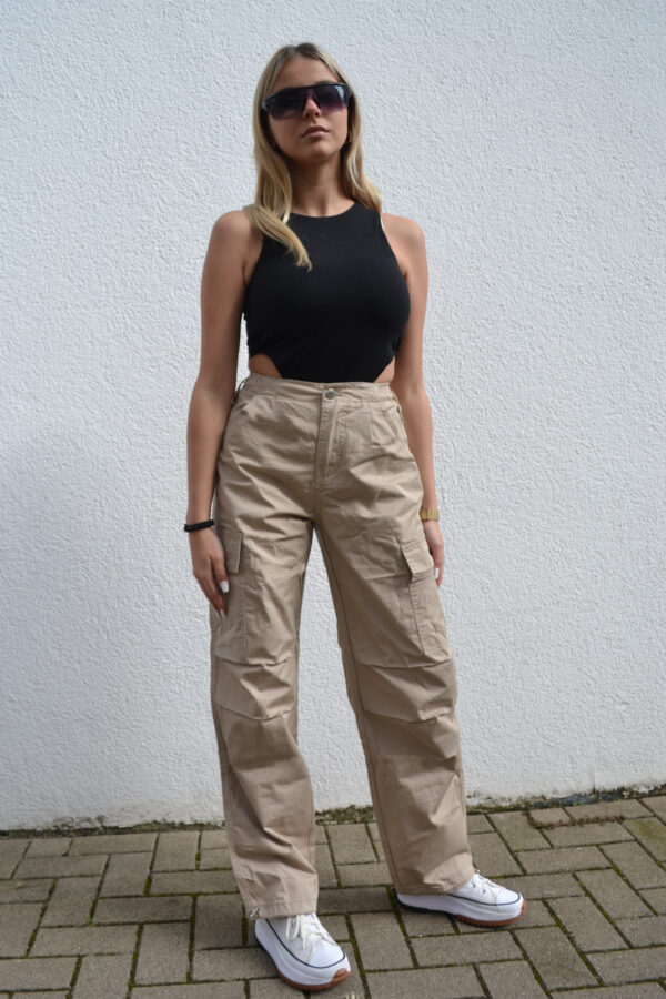 Parachute Hose - Beige