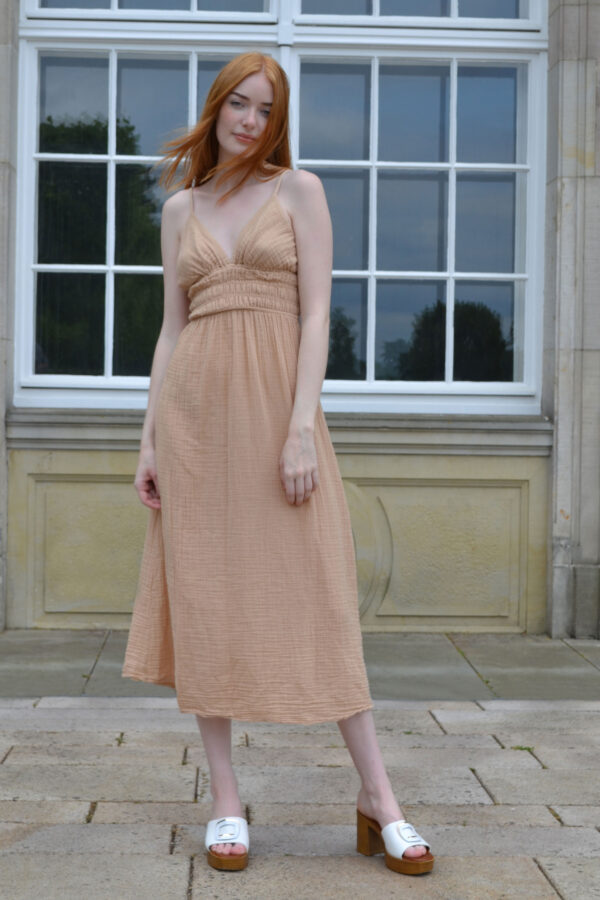Blanca Musselin Kleid